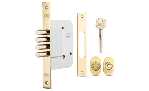 KALE PRAZİS SİLİNDİRLİ EMNİYET KİLİDİ 4 MİLLİ 3 ANAHTARLI NİKEL 52 MM 